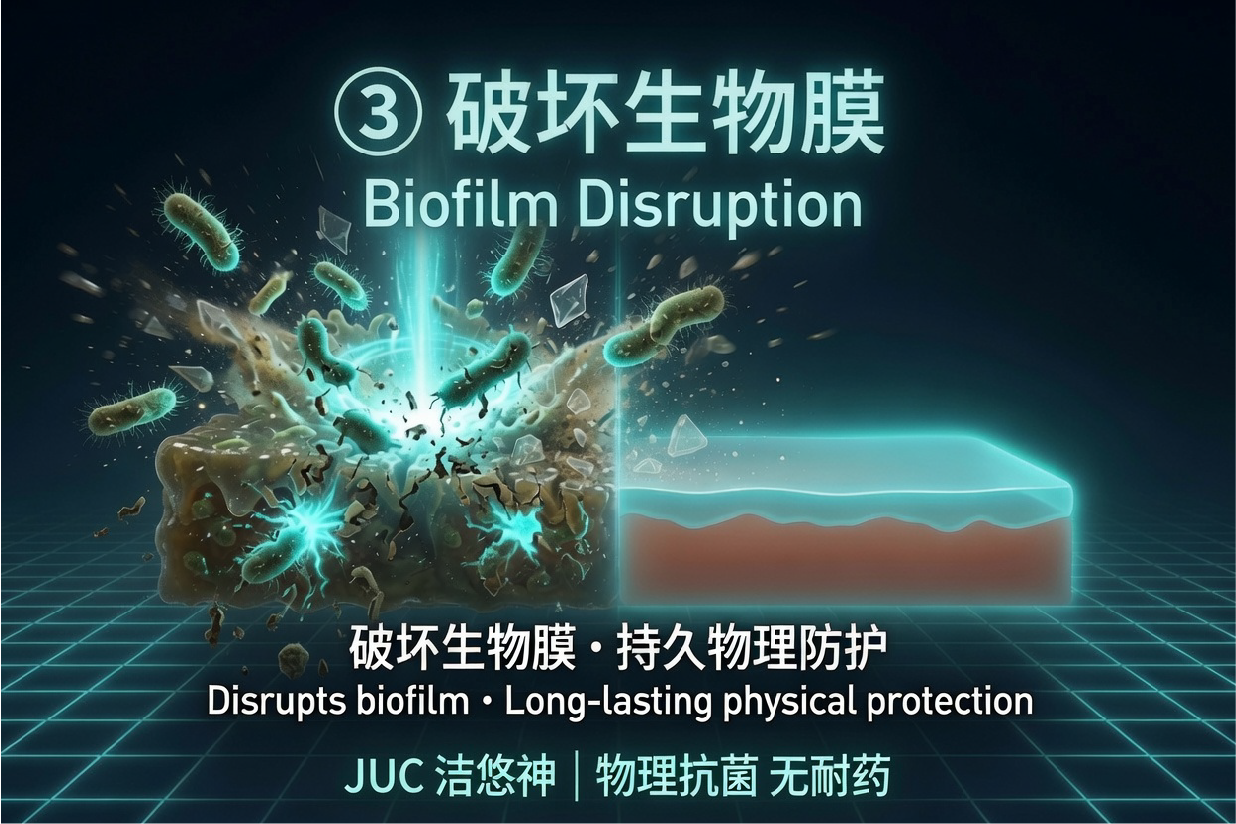 ③ 破坏生物膜 Biofilm Disruption
